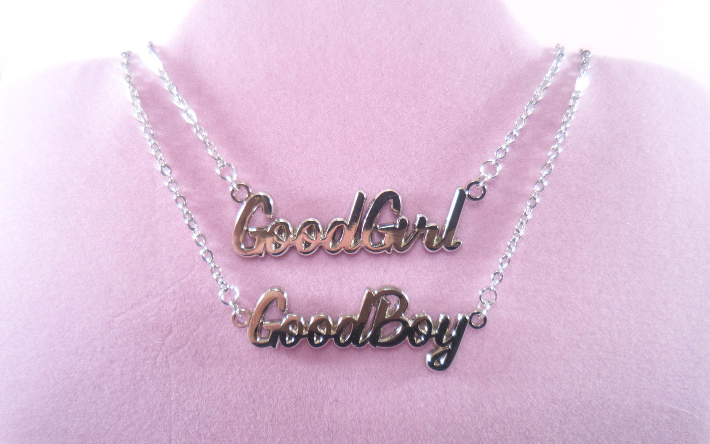 Good Girl and Good Boy Necklaces