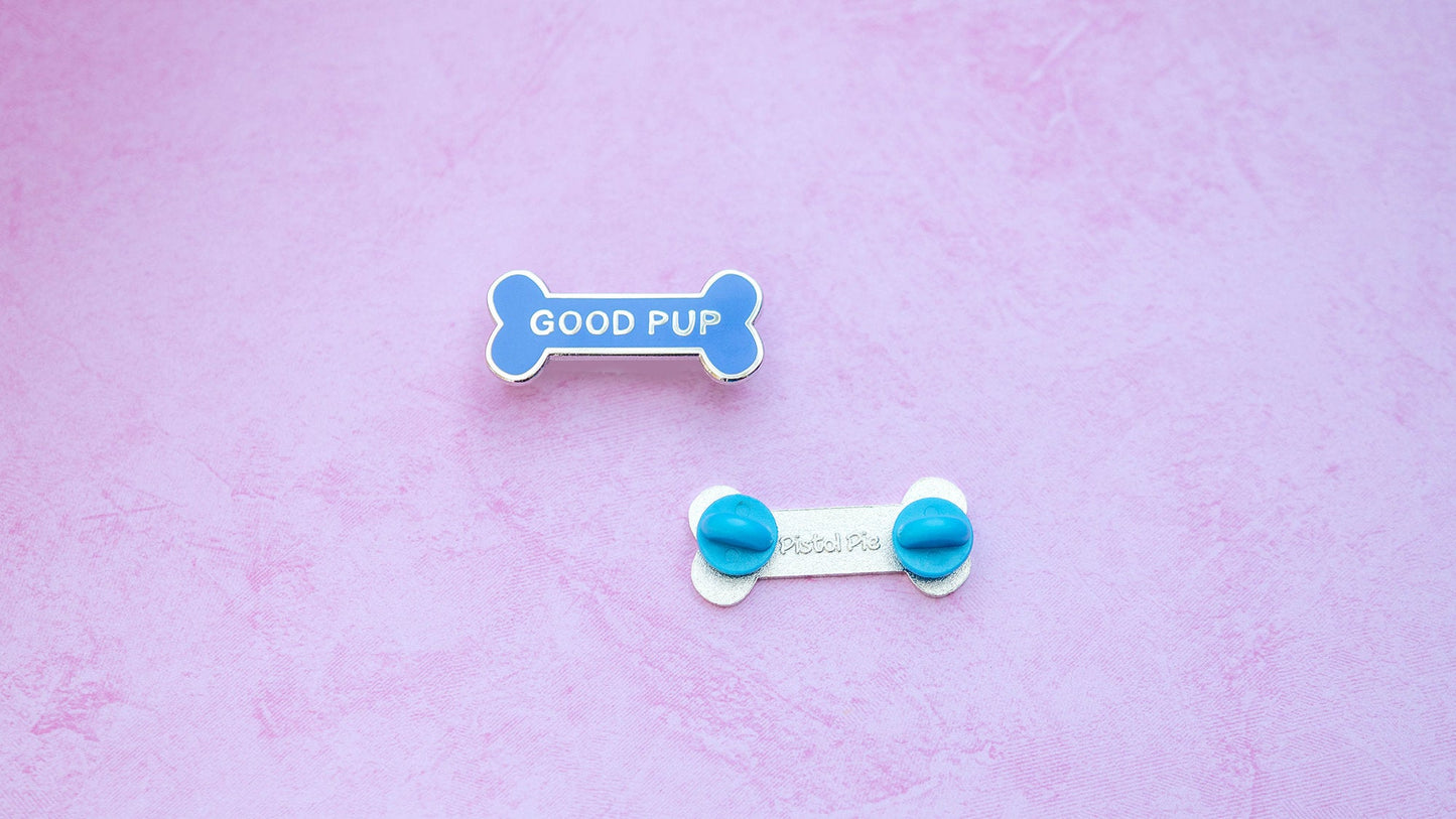 Good Pup Hard Enamel Pin