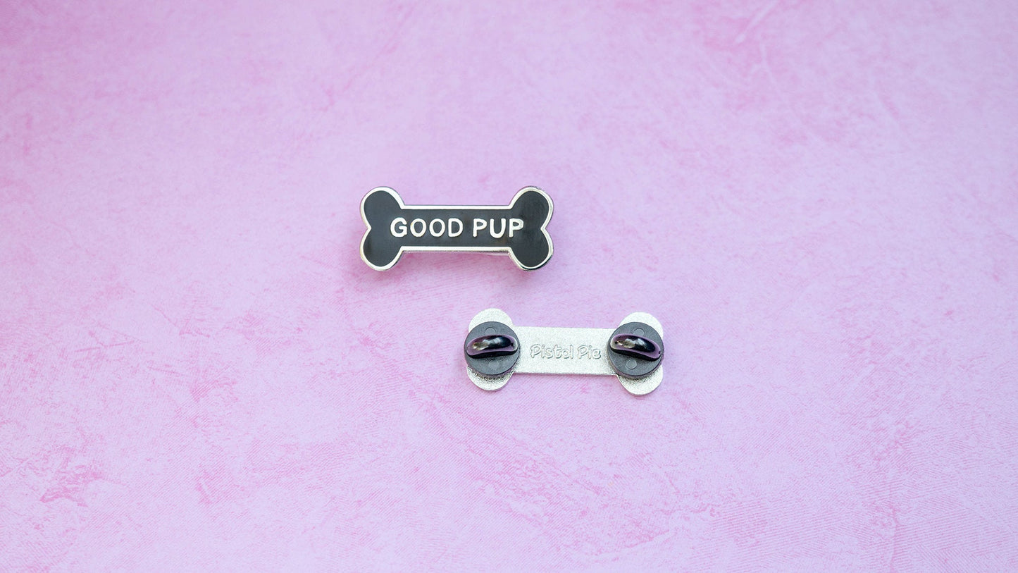 Good Pup Hard Enamel Pin