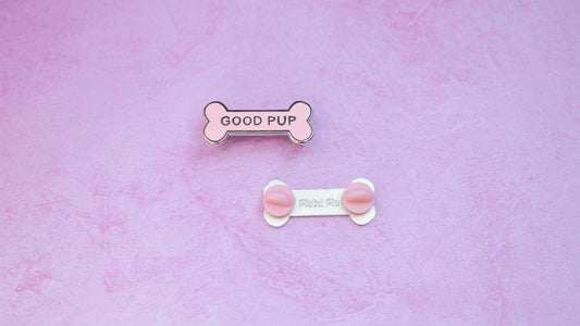 Good Pup Hard Enamel Pin