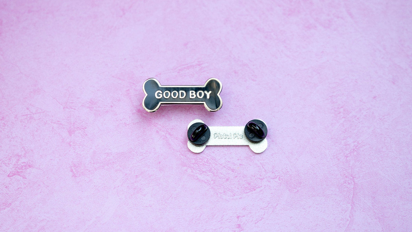 Good Boy Hard Enamel Pin