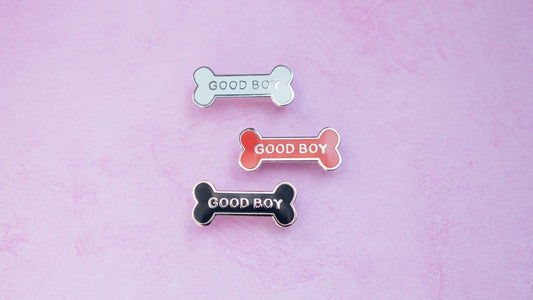 Good Boy Hard Enamel Pin