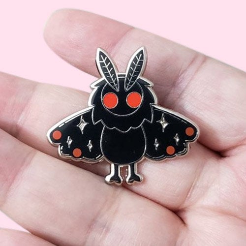 Mothman Enamel Pin by Pistol Pie