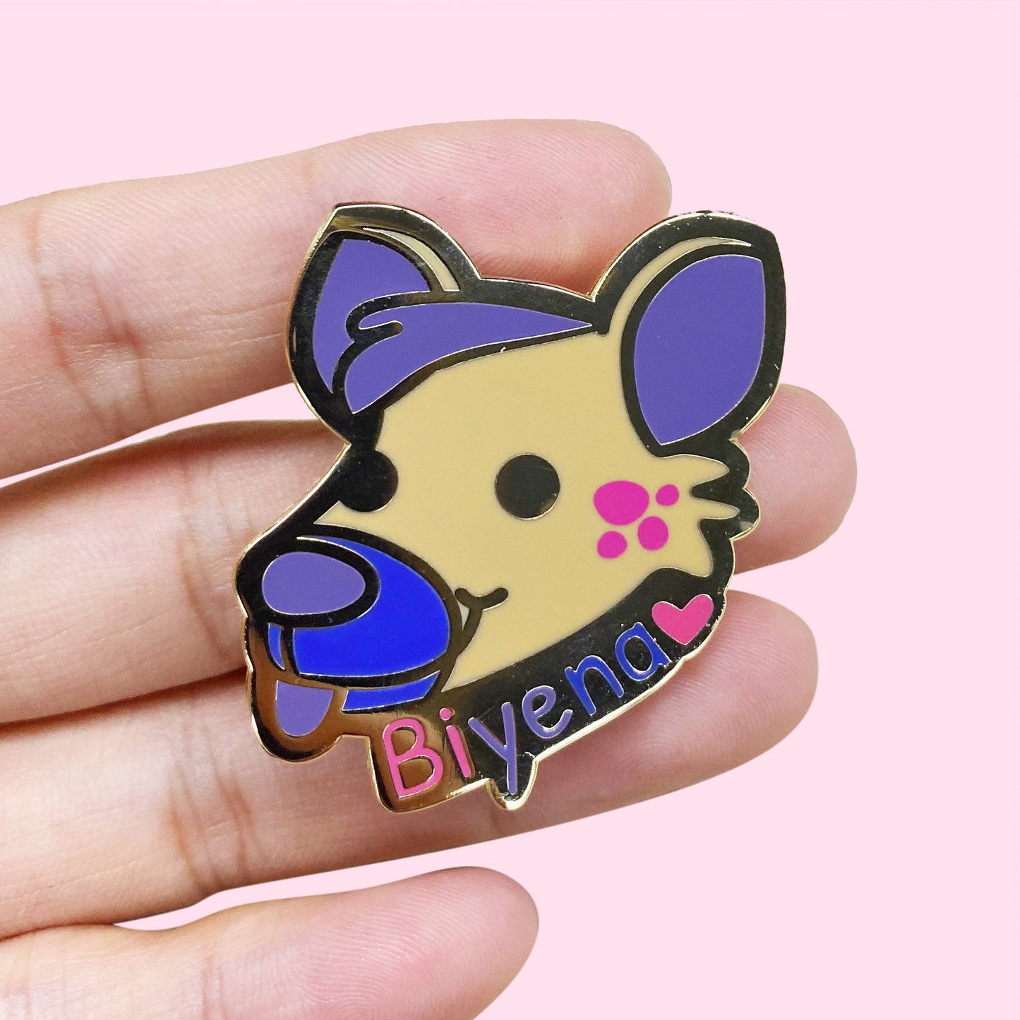 Biyena Hard Enamel Pin