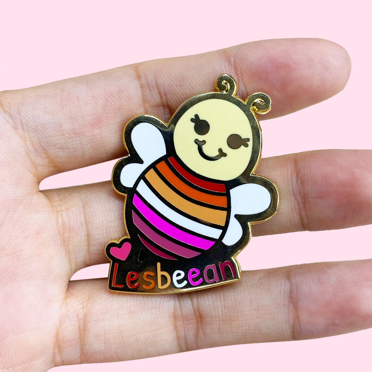 Lesbeean Hard Enamel Pin