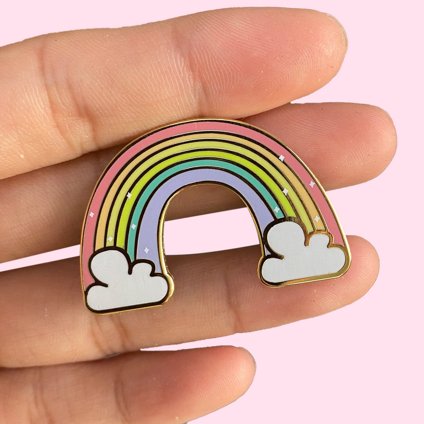 Rainbow Hard Enamel Pin