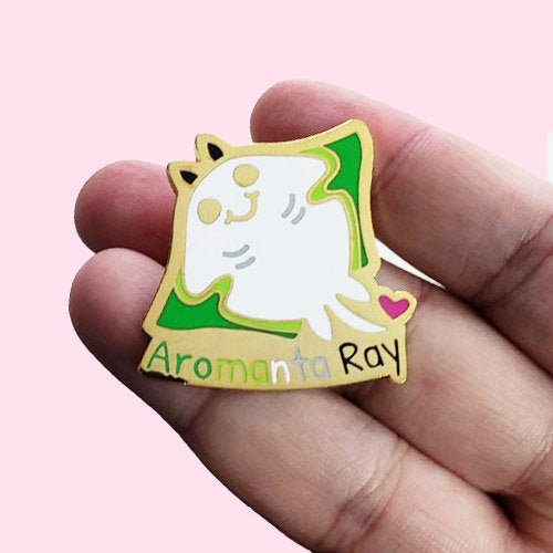 Aromanta Ray Enamel Pin