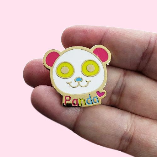 Panda Hard Enamel Pin