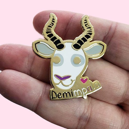 Demimpala Hard Enamel Pin