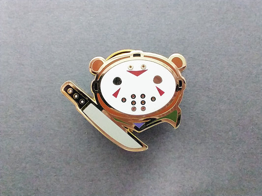 Jason Bear Hard Enamel Pin