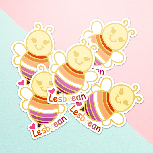 Lesbeean Vinyl Sticker