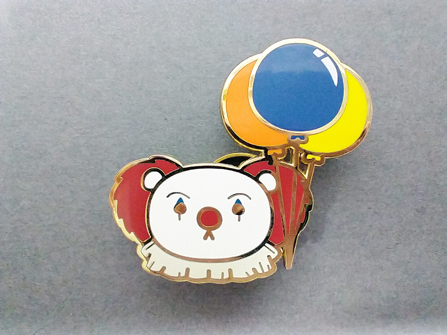 Clown Bear (1990) Hard Enamel Pin